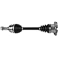 GSP NCV10143XD XD Series CV Axle Shaft Assembly for Extreme Weather Environments - Left or Right Front (Driver or Passenger Side)