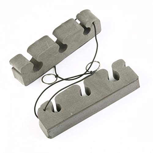 image for LIOOBO 2PCS Fishing Rod Bracket Magnetic Rod Susceptor Universal Vehic