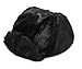 Pilot Trapper Men's Russian Winter Faux Mink Fur Pilot Aviator Ear Flaps Hat (L, Black)