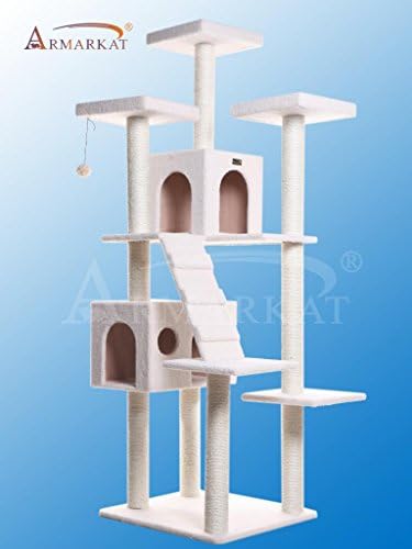 Stunning Faux Fleece Playful Cat Tree