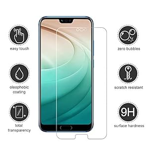 Wiestoung Pellicola salvaschermo in vetro temperato per Huawei Honor 10, [3 pezzi] Cover 3D completa con protezione… - immagine 5