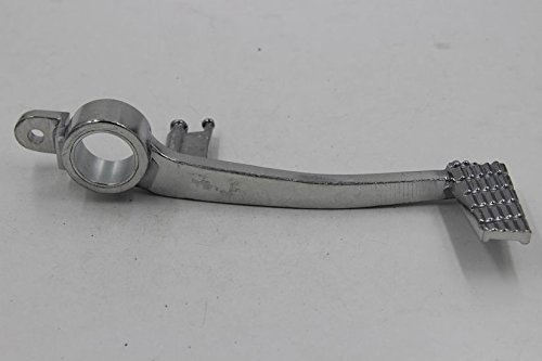 HTT Motorcycle Silver Unfoldable Rear Brake Pedal Foot Lever For 2006-2014 Suzuki GSXR 600 750 /2005-2015 Suzuki GSXR 1000