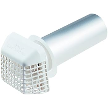 Deflecto Supurr Guard Louvered Dryer Vent Hood, 4