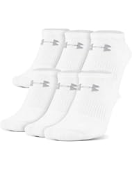 Under Armour Adult Charged Cotton 2.0 No Show Calcetines, 6 pares