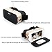 FAMILOVE 3D VR Glasses Virtual Reality Headset, Eye Protection Video Movie and Game Glasses with Adjustable Head-mounted Headband for iPhone Samsung and other 3.5-6.0 Inch Smartphones