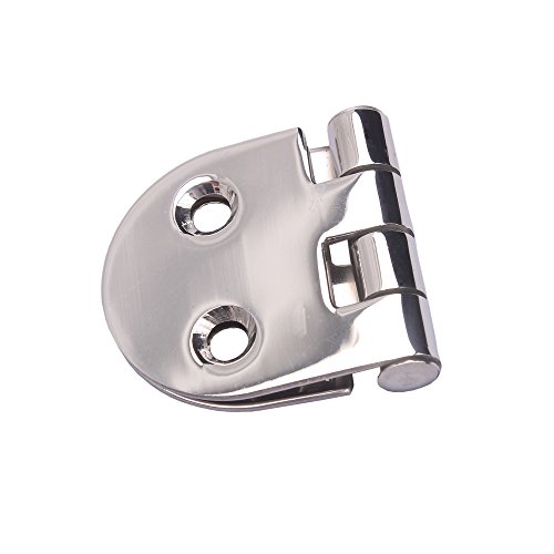 image for HOFFEN 2Pcs Boat Stainless Steel Door Hinges Marine Round 3