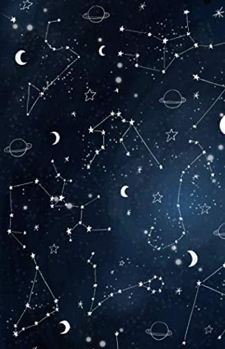 Dot Grid Journal: Galaxy Constellations Sky Notebook, Bullet Dotted Grid, (5.5 x 8.5)