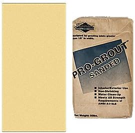 Superior Adhesives Almond Sanded Grout 25 Lb
