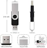 KOOTION 10x USB Flash Drives 32GB Metal USB 2.0 Memory Sticks Thumb Drive Set view 5
