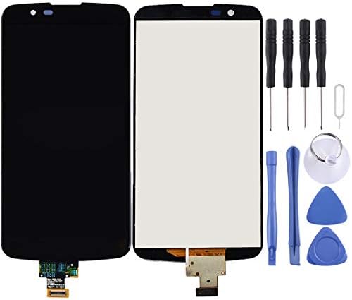 Replacement Screen Glass Screen Replacement Kit LCD Screen and Digitizer Full Assembly for LG K10 LTE K430DS / K410 / K420n(Black) Screen Replacement Kit (Color : Black)