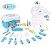 Lydaz Doctor Kit for Kids, 34 Pcs Pretend Play Kids Medical Kit Toys with Roleplay Costume for Boys Girls Toddlers Age 3 Years and Up