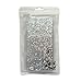 iPhone 6 Plus Case,Crazy Panda® 3D Creative Liquid Glitter Design iPhone 6 Plus Liquid Quicksand Bling Adorable flowing Floating Moving Shine Glitter Case iPhone 6 Plus/6S Plus - Silver Diamonds