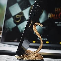 COPPERTIST.WU Cobra Phone Stand for Desk, Snake