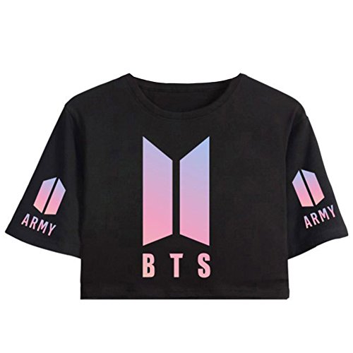 Kpop BTS Crop Top Love Yourself T-Shirts for Women Kuwait Ubuy