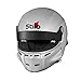 Stilo ST5 GT Wide Composite SA2015 Helmet with Noise Attenuating Ear Muffs - Silver - Size 60 (Large)