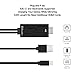 Baymic Compatible with iPhone iPad to HDMI Adapter Cable for TV Projector Monitor, 6.6ft Digital AV Adapter 1080P HDTV Connector Cord Compatible with iPhone Xs Max XR 8 7 6Plus iPad Pro Mini Air