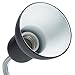 Hoke Flexible Clamp Lamp Fixture for Reptiles. Terrarium Habitat Lighting & Heat Lamp Holder Stand. Deep Dome Dia. 5-inch.