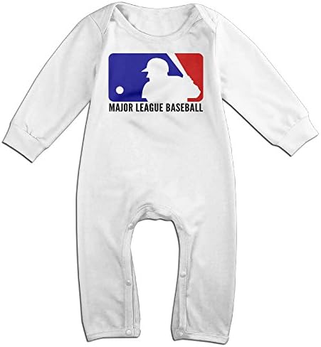 Dadada Baby's Baseball League Long Sleeve Climbing Clothes 12 Months