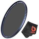 52mm X2 6-Stop ND Filter for Camera Lenses - Neutral Density Professional Photography Filter with Lens Cloth - MRC8, Nanotec, Ultra-Slim, Weather-Sealed by Breakthrough Photography