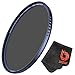 52mm X2 6-Stop ND Filter For Camera Lenses - Neutral Density Professional Photography Filter with Lens Cloth - MRC8, Nanotec, Ultra-slim, Weather-Sealed by Breakthrough Photography