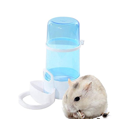 RONSHIN Pet Supplies,Automatic Pet Food Feeder/Water Feeder Hamster Hedgepig Rabbit Bird Small Animal Feeding Dispenser Blue Food Feeder