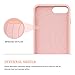 BENTOBEN Phone Case for Apple iPhone 8 Plus, iPhone 7 Plus, Heavy Duty Shock Proof Protective iPhone Case, Dual Layer Hybrid Hard PC Bumper Flexible TPU Slim Case Cover for Women, Girls - Rose Gold