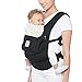 Ergobaby Ergonomic Multi-Position Original Baby Carrier (7-45 Pounds), Black/White