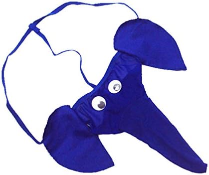 Jkome Men's Elephant Thong Underwear Pouch Briefs Funny G-string