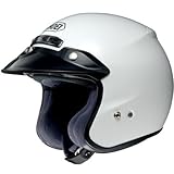 Shoei RJ-Platinum R White Open-Face Helmet - XL