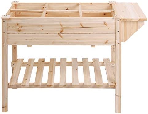 プランター 大型 木製 プランタースタンド ガーデニングラック 家庭菜園 園芸用品 野菜 お花 植物 鉢 植木鉢 おしゃれ ベランダ 庭 園芸ラック ハイタイプ ガーデニング