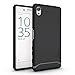 Sony Xperia X Case, TUDIA Slim-Fit Merge Dual Layer Protective Case for Sony Xperia X (Matte Black)