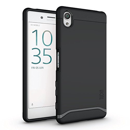 Sony xperia x case, tudia slim-fit merge dual layer pro…