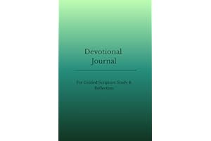 Devotional Journal: For Guided Scripture Study & Reflection