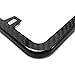 Genuine Real Carbon Fiber Finish 4 Holes Slim License Plate Frame UV Resistant Glossy Finish