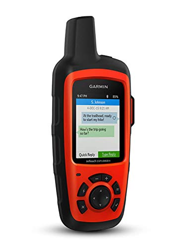 Garmin inReach Explorer+ Handheld Satellite Communicator with GPS Navigation, Maps, and Sensors 010-01735-10 and Aibocn 10,000mAh Portable Battery Charger Bundle
