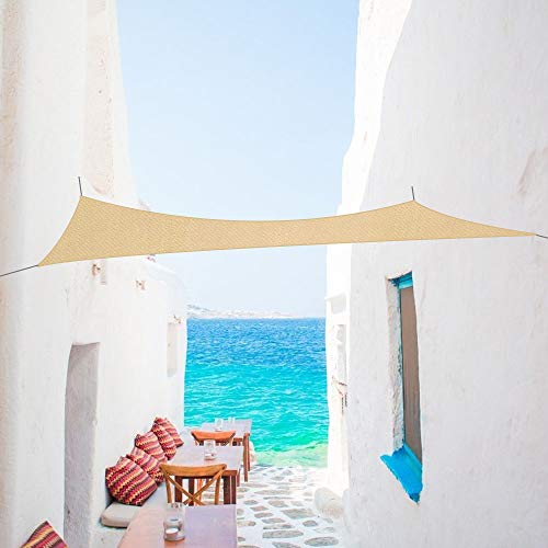 Innoo Tech Sun Shade Sail 2 x 3 m Rectangle Awning, 95% UV Block Canopy, Perfect for Outdoor Patios Garden Backyard Pergola Decking Swimming Pool