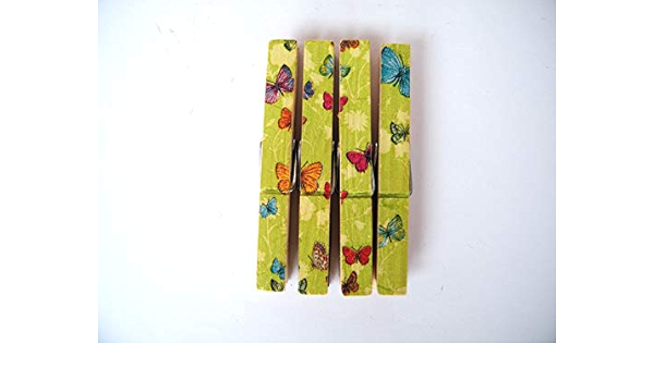Imàn Pinza de madera decorativas, imànes para nevera, 4 ...