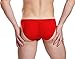 Avidlove Men Underwear Breathable Ice Silk Triangle Underpants Solid Boxer Briefs 3 Pack