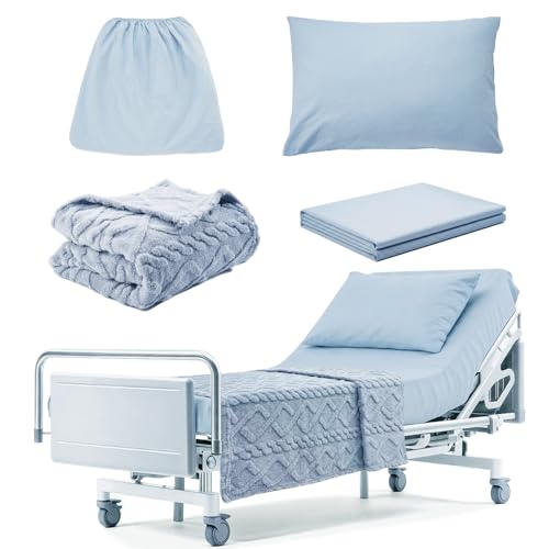GYLACELU Hospital Bed Sheet Set