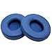 JahyShow Professional Ear Pads Cushions Replacement, Protein Leather/Memory Foam Ear Cushion Pads Cover Ear Cups for Beats Solo 2/2.0 Wired On-Ear Headphones (Blue)
