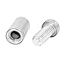 20 Pcs Stainless Steel Advertising Nails Glass Wall Connector Standoff 12mmx25mm