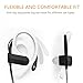 LanBaiLan Wireless HeadphonesPremium Sound with Bass Noise Cancelling Ergonomic Design Secure Fit 7 Hrs Playtime with Mic