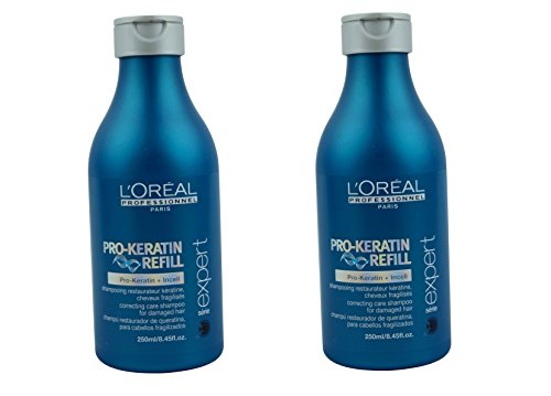 L oreal Professional Serie Expert Pro-Keratin Shampoo, 8.45 oz (Pack of 2)