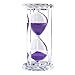 SZAT PRO Hourglass, Sand Timer 30 Min/Mins Hour Glass with Gift Box Package(Purple,Crystal)