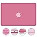 MacBook Air Protective Cover, 11 Inch MacBook Air Hard Case, RiverPanda Rubberized Hard Cover with Keyboard Skin and Screen Protector for MacBook Air 11 - Baby Pink