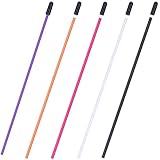 Hobbypark 5-Pack Multicolor Plastic Antenna Tube with Cap for RC Model Cars Boats 2.4G Receivers
