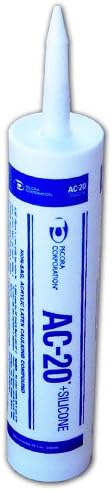 PECORA AC-20 Acrylic Latex Caulk - White Cartridge