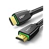 UGREEN 2.0 HDMI Kabel 4K Nylon Ondersteunt UHD 4K@60Hz 18Gbps HDR 3D 2160P met Ethernet en ARC voor PS4 PS3 Xbox One…