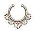 Rose Gold Plated Flower Petals 5/16