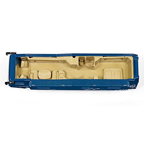 siku 1943, Volkner Wohnmobil, 1:50, Metall/Kunststoff, Blau, Inkl. Spielzeugauto, Bewegliche Teile – Bild 3